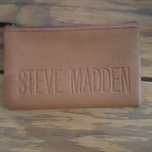 Steve Madden Leather wallet/makeup case